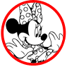 Minnie Mouse coloring page