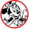 Minnie Mouse coloring page