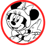 Minnie Mouse coloring page