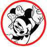 Minnie Mouse coloring page