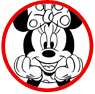 Minnie Mouse coloring page