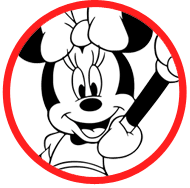 Minnie Mouse coloring page