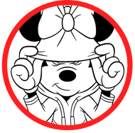 Minnie Mouse coloring page
