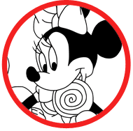 Minnie Mouse coloring page