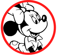 Minnie Mouse coloring page