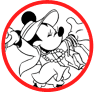 Minnie Mouse coloring page