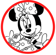 Minnie Mouse coloring page