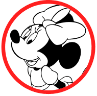 Minnie Mouse coloring page