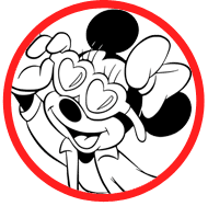 Minnie Mouse coloring page