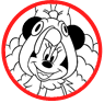 Minnie Mouse Thanksgiving coloring page