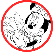 Minnie Mouse coloring page