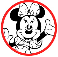 Minnie Mouse coloring page