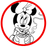 Minnie Mouse coloring page