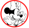 Minnie Mouse coloring page