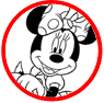 Minnie Mouse coloring page