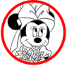 Minnie Mouse wedding coloring page