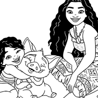 Moana 2 Coloring Pages PDF Printables Disneyclips Moana 2 Coloring Pages PDF Printables Disneyclips