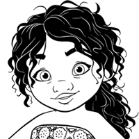 Moana 2 coloring page