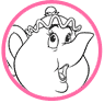 Mrs. Potts coloring page