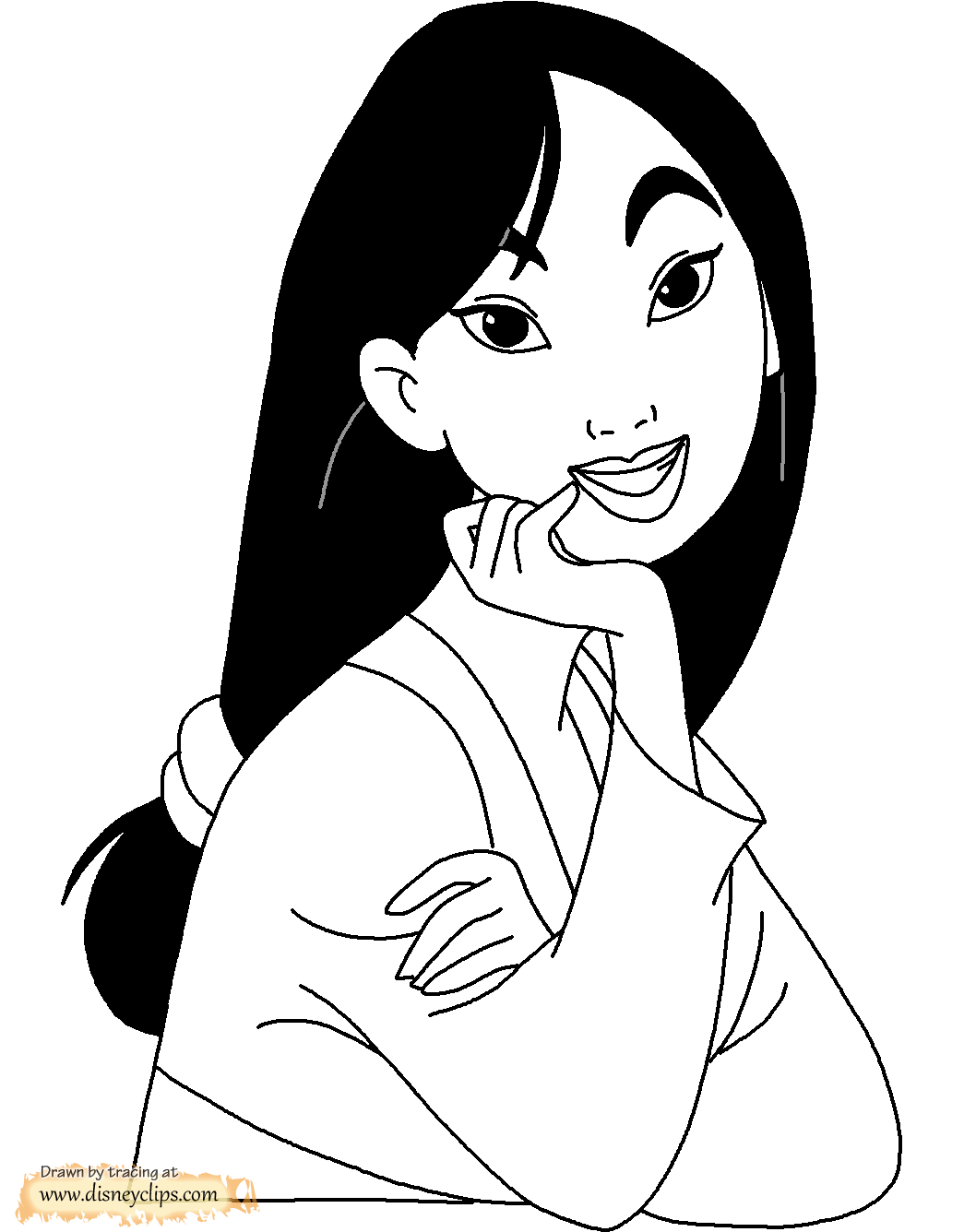 Disney's Mulan Coloring Pages | Disneyclips.com