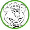 Fozzie coloring page