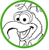 Gonzo coloring page