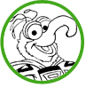 Gonzo coloring page