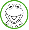 Kermit coloring page