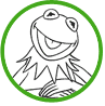 Kermit coloring page