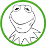 Kermit coloring page