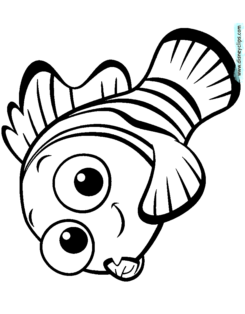 Finding Nemo Coloring Pages | Disneyclips.com