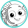 Nemo coloring page