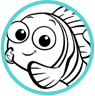 Nemo coloring page