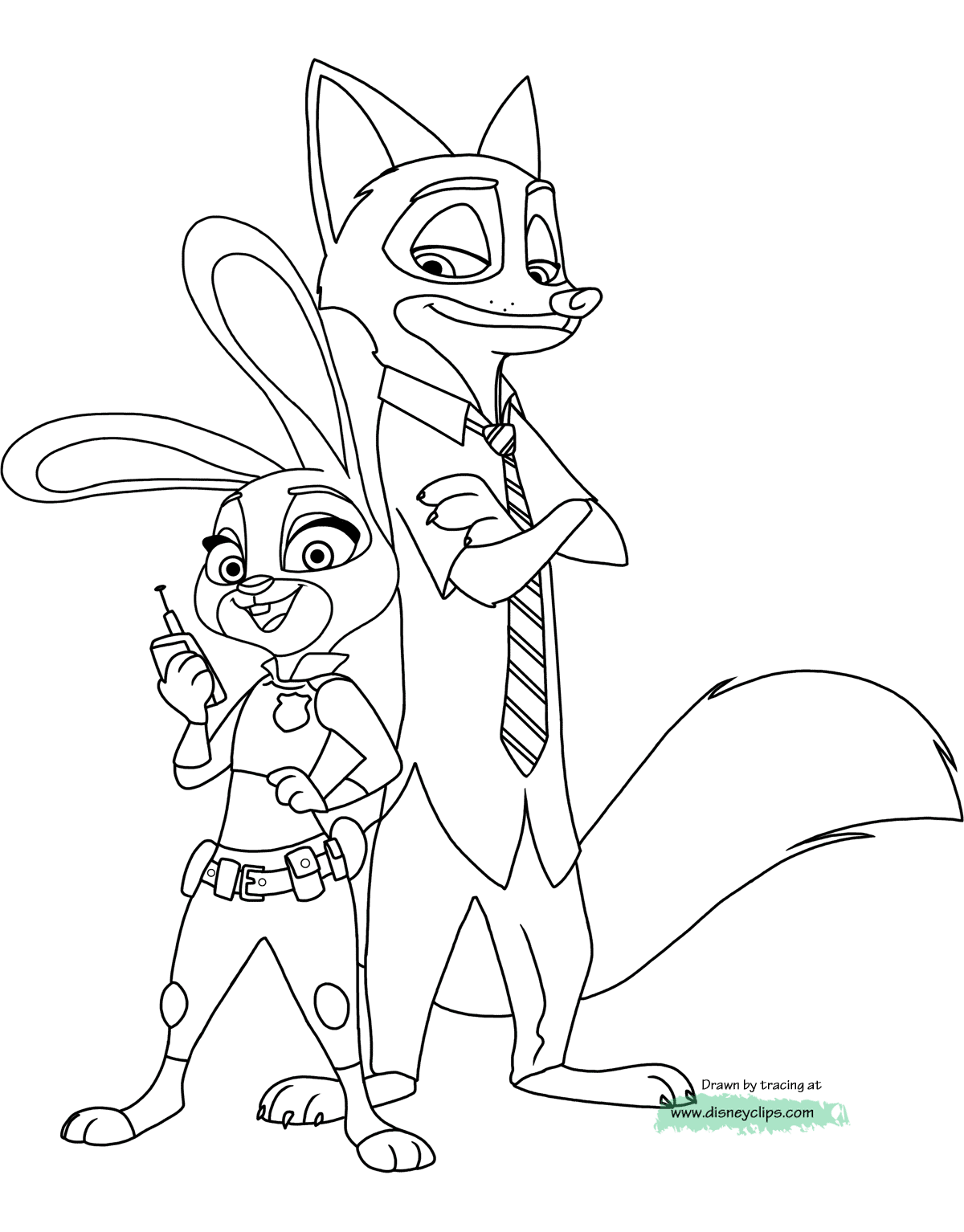 9100 Coloring Pages Zootopia , Free HD Download