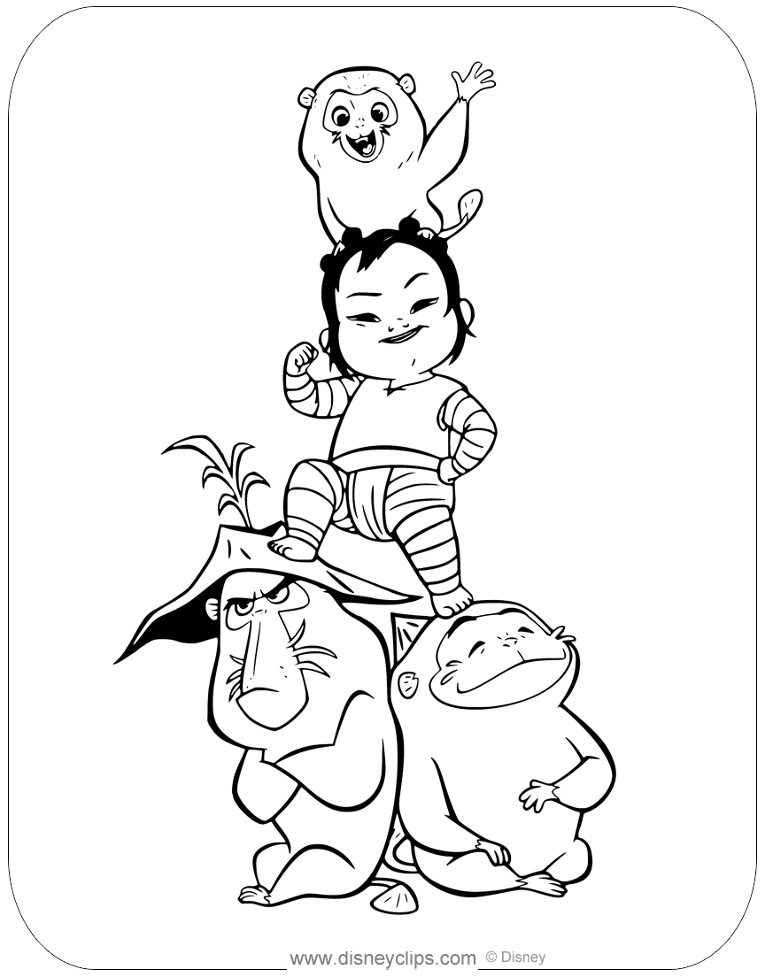 Raya and the Last Dragon Printable Coloring Pages ...