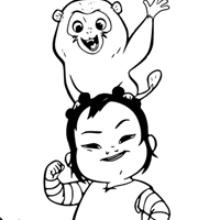 Raya and the Last Dragon coloring page