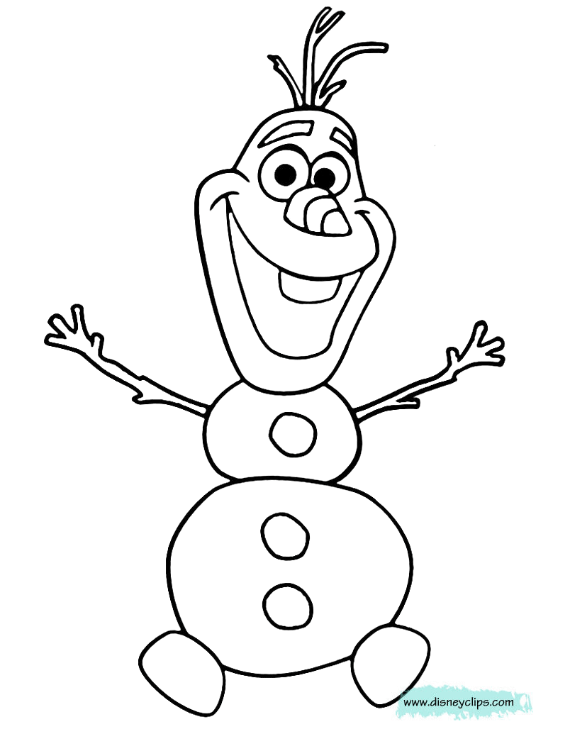 Disney s Frozen Coloring Pages 3 Disneyclips