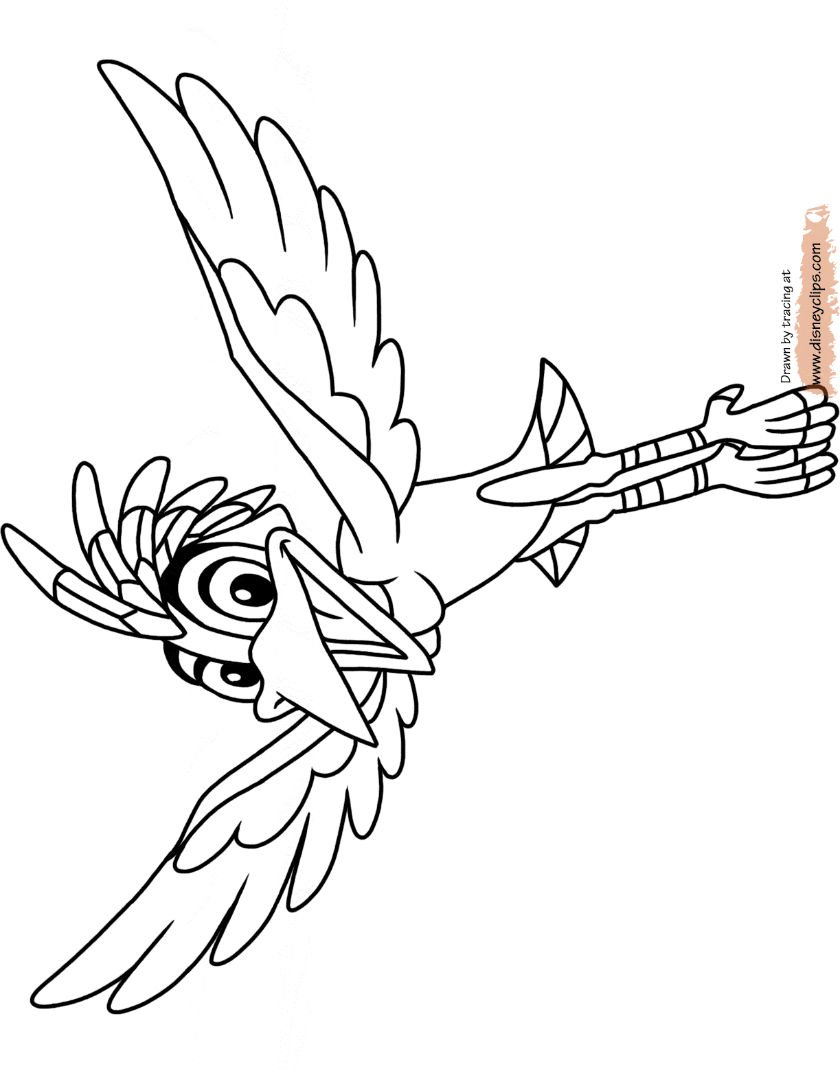 coloring page o