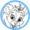 Teacup coloring page