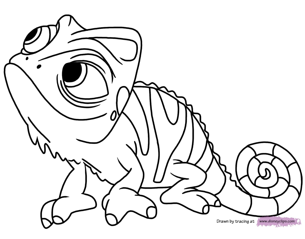 tangled pascal pages coloring pages