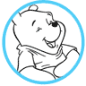Winnie the Pooh coloring page
