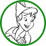 Peter Pan coloring page