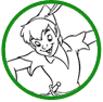 Peter Pan coloring page