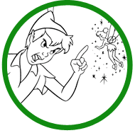 Peter Pan coloring page