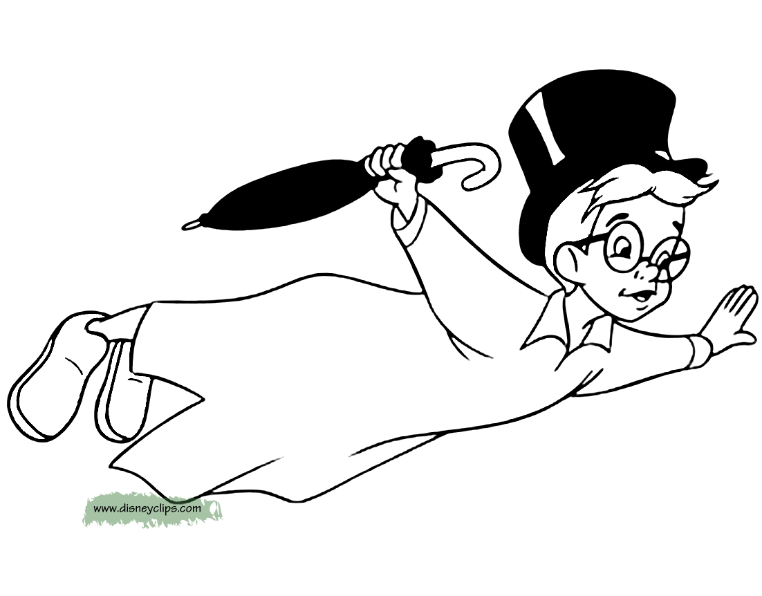 Peter Pan Wendy coloring page Wendy coloring page John