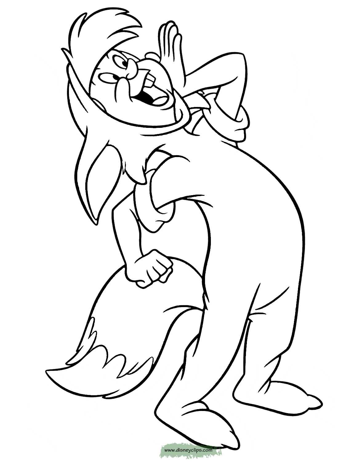 coloring page Lost Boy Slightly