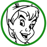 Peter Pan coloring page