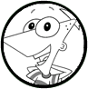 Phineas coloring page