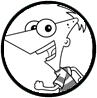 Phineas coloring page