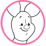 Piglet coloring page